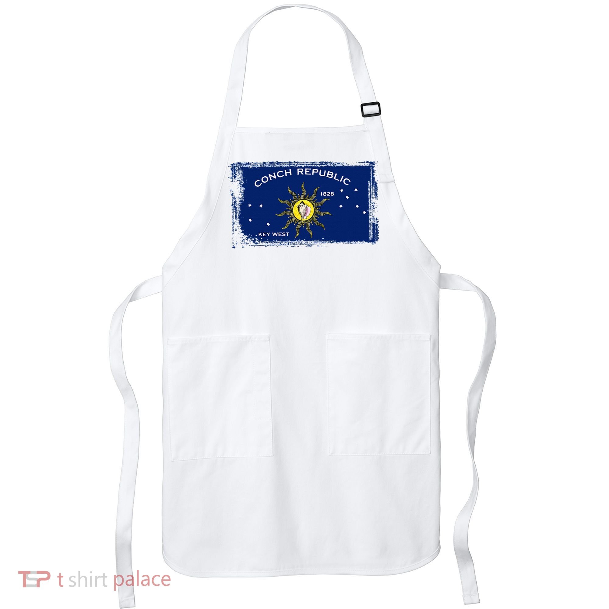 Flag Of Conch Republic Funny Key West Florida Apron