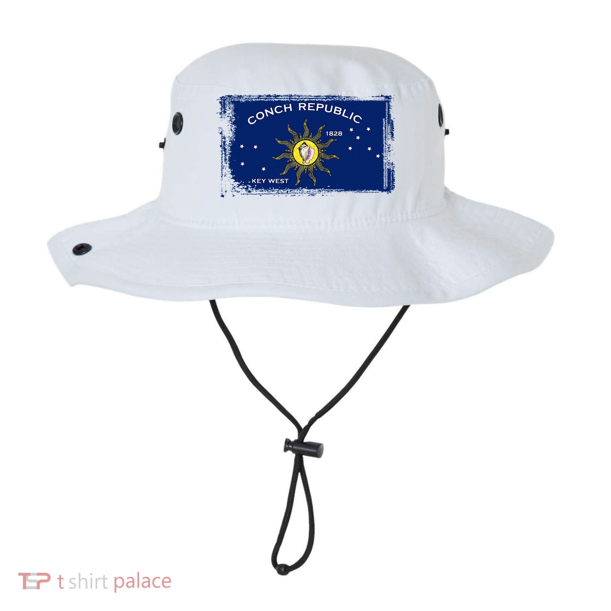 Flag Of Conch Republic Funny Key West Florida Bucket Hat