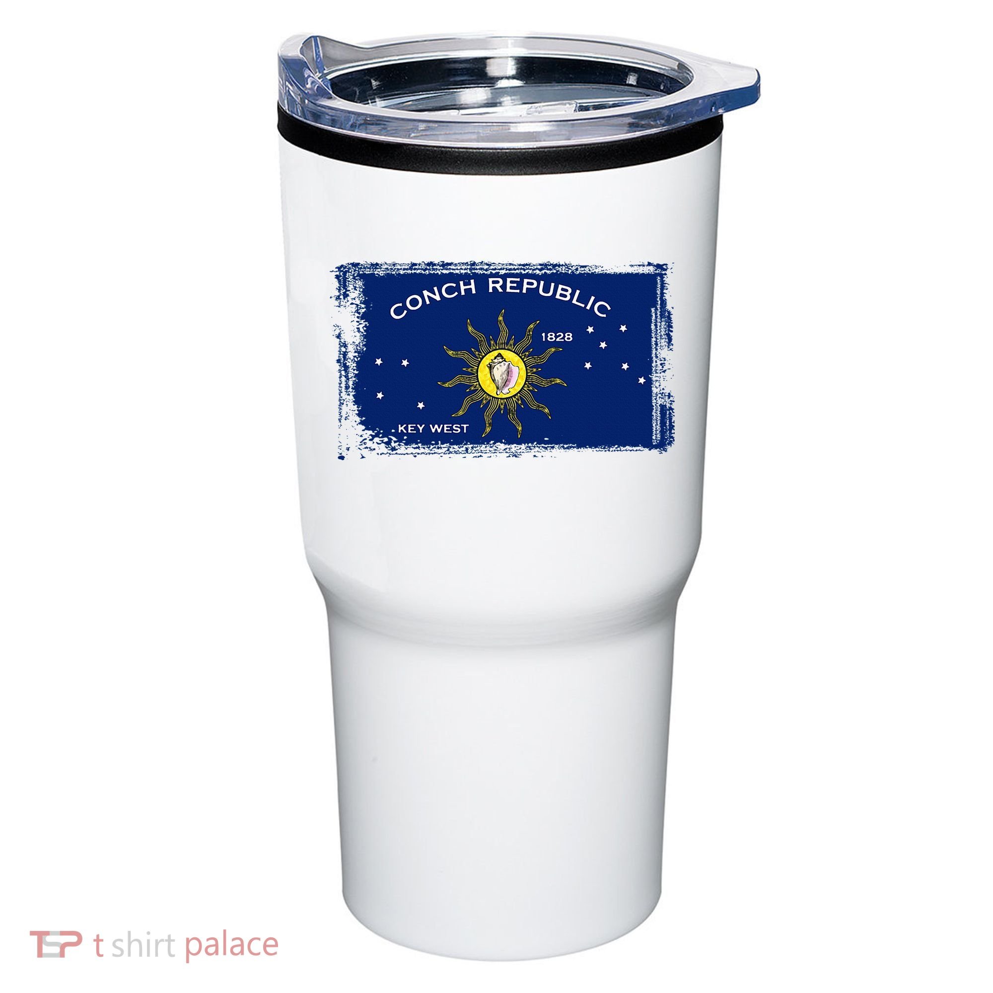 Flag Of Conch Republic Funny Key West Florida Tumbler