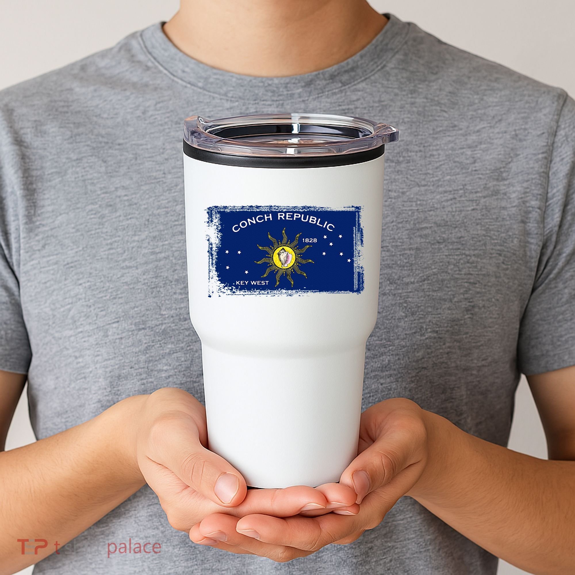 Flag Of Conch Republic Funny Key West Florida Tumbler