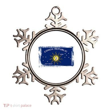 Flag Of Conch Republic Funny Key West Florida Ornament