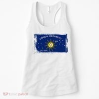 Flag Of Conch Republic Funny Key West Florida Women's Tank Top thumb 0