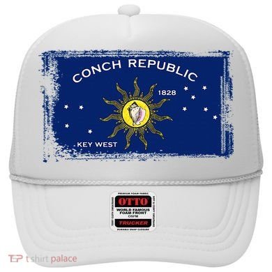 Flag Of Conch Republic Funny Key West Florida Hat