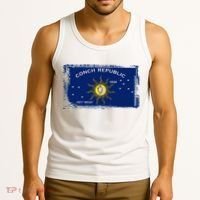 Flag Of Conch Republic Funny Key West Florida Tank Top thumb 3