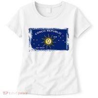 Flag Of Conch Republic Funny Key West Florida Women's T-Shirt thumb 0