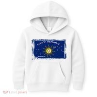 Flag Of Conch Republic Funny Key West Florida Kids Hoodie thumb 0