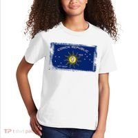 Flag Of Conch Republic Funny Key West Florida Kids T-Shirt thumb 2