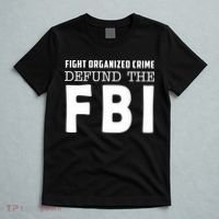 Fight Organized Crime Defund The FBI T-Shirt thumb 5