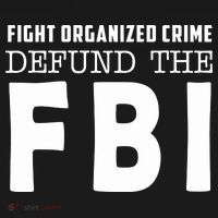 Fight Organized Crime Defund The FBI Kids Sweatshirt thumb 2