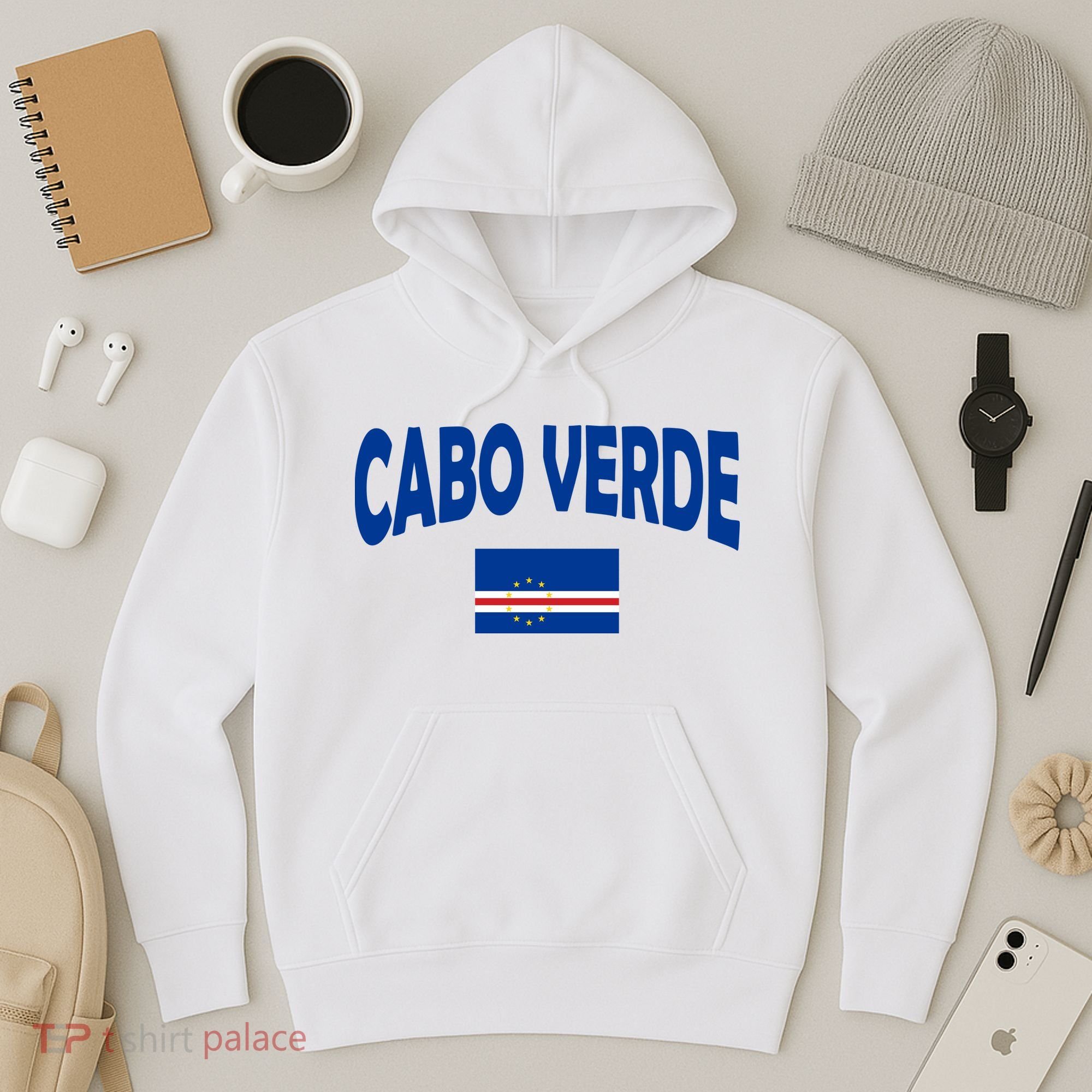 Flag Of Cabo Verde Hoodie