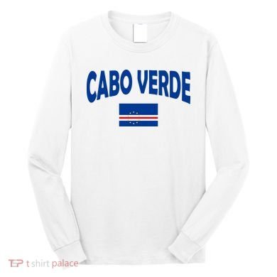 Flag Of Cabo Verde Long Sleeve Shirt
