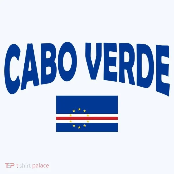 Flag Of Cabo Verde Button