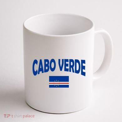 Flag Of Cabo Verde Coffee Mug back