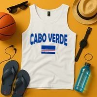 Flag Of Cabo Verde Tank Top thumb 4