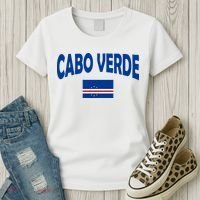 Flag Of Cabo Verde Women's T-Shirt thumb 3