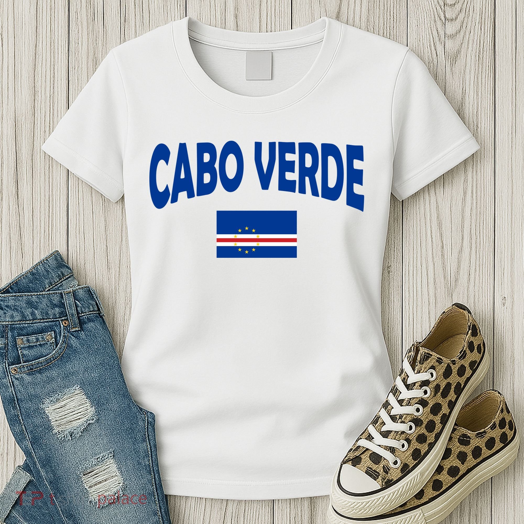 Flag Of Cabo Verde Women's T-Shirt