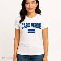 Flag Of Cabo Verde Women's T-Shirt thumb 4