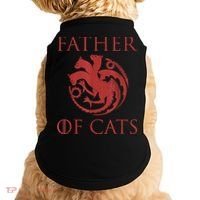 Father Of Cats Funny Cat Lover Kitten Dad Kitty Doggie Tank thumb 0