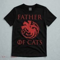 Father Of Cats Funny Cat Lover Kitten Dad Kitty T-Shirt thumb 5
