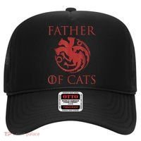 Father Of Cats Funny Cat Lover Kitten Dad Kitty Hat thumb 0