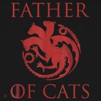 Father Of Cats Funny Cat Lover Kitten Dad Kitty Visor thumb 3