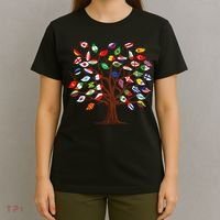 Flags of Countries of the World international flag tree T-Shirt thumb 4