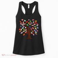 Flags of Countries of the World international flag tree Women's Tank Top thumb 0