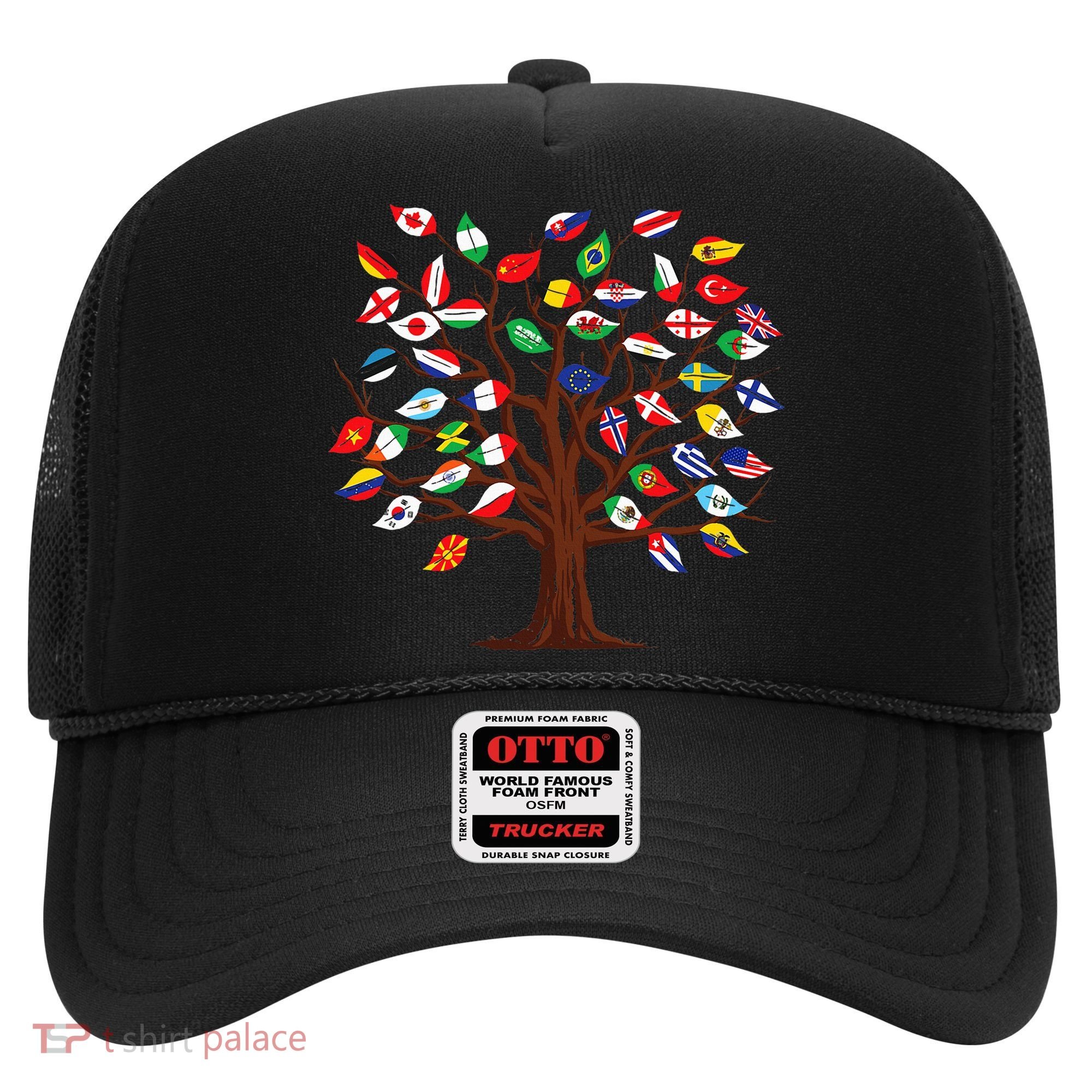 Flags of Countries of the World international flag tree Hat