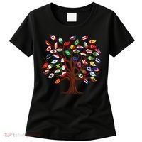Flags of Countries of the World international flag tree Women's T-Shirt thumb 0