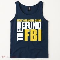 Fight Organized Crime Defund The FBI Tank Top thumb 2