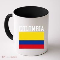 Flag Of Colombia Sports Athletics Left Side Coffee Mug thumb 0