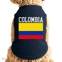 Flag Of Colombia Sports Athletics Left Side Doggie Tank thumb 0