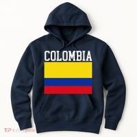 Flag Of Colombia Sports Athletics Left Side Hoodie thumb 0