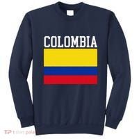 Flag Of Colombia Sports Athletics Left Side Sweatshirt thumb 0
