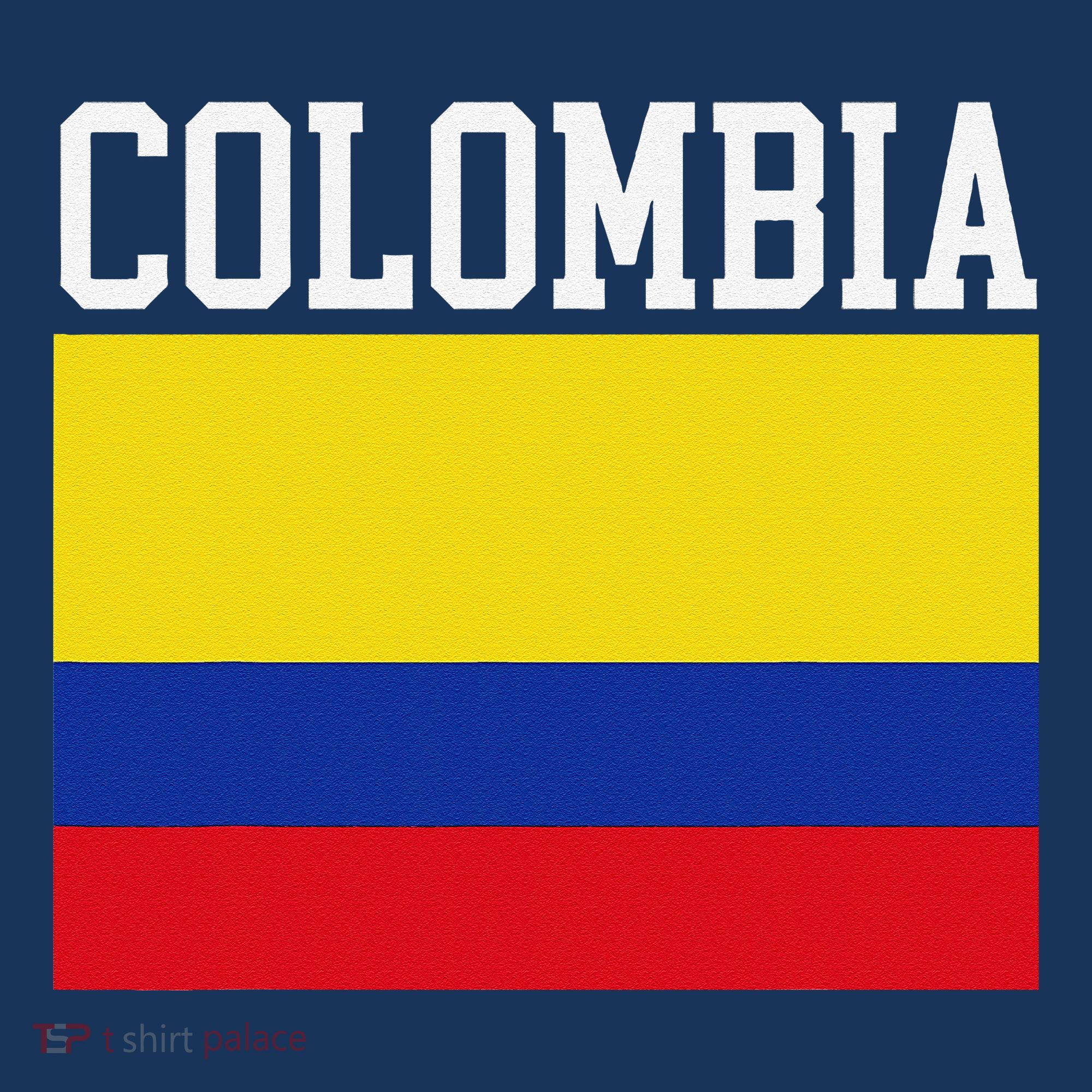 Flag Of Colombia Sports Athletics Left Side Mousepad