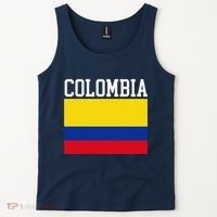 Flag Of Colombia Sports Athletics Left Side Tank Top thumb 2