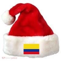 Flag Of Colombia Sports Athletics Left Side Santa Hat thumb 0