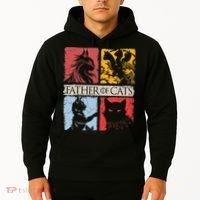 Father Of Cats Cat Lovers Cat Dad Fabulous Hoodie thumb 2
