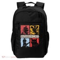 Father Of Cats Cat Lovers Cat Dad Fabulous Backpack thumb 0