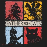 Father Of Cats Cat Lovers Cat Dad Fabulous Beanie thumb 2