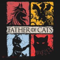 Father Of Cats Cat Lovers Cat Dad Fabulous Mousepad thumb 1