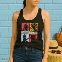 Father Of Cats Cat Lovers Cat Dad Fabulous Women's Tank Top thumb 2