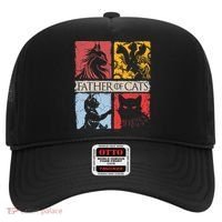 Father Of Cats Cat Lovers Cat Dad Fabulous Hat thumb 0