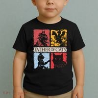 Father Of Cats Cat Lovers Cat Dad Fabulous Toddler T-Shirt thumb 2