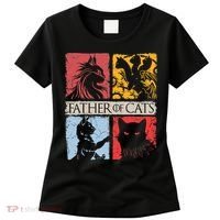 Father Of Cats Cat Lovers Cat Dad Fabulous Women's T-Shirt thumb 0