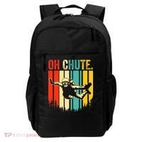 Funny Oh Chute Skydiving Skydive Sky Diving Skydiver Backpack thumb 0