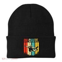 Funny Oh Chute Skydiving Skydive Sky Diving Skydiver Beanie thumb 0