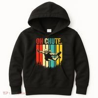 Funny Oh Chute Skydiving Skydive Sky Diving Skydiver Kids Hoodie thumb 0