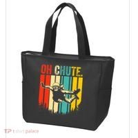 Funny Oh Chute Skydiving Skydive Sky Diving Skydiver Tote Bag thumb 3