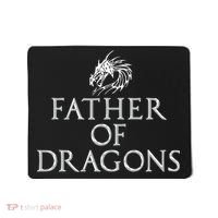 Father Of Dragons Funny Fathers Day Dad Gift Mousepad thumb 0